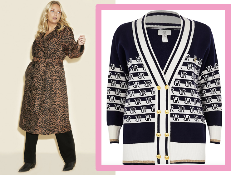 Clothing rail with plus size capsule wardrobe picks