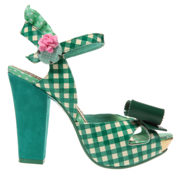 Irregular Choice - Gingham Heel
