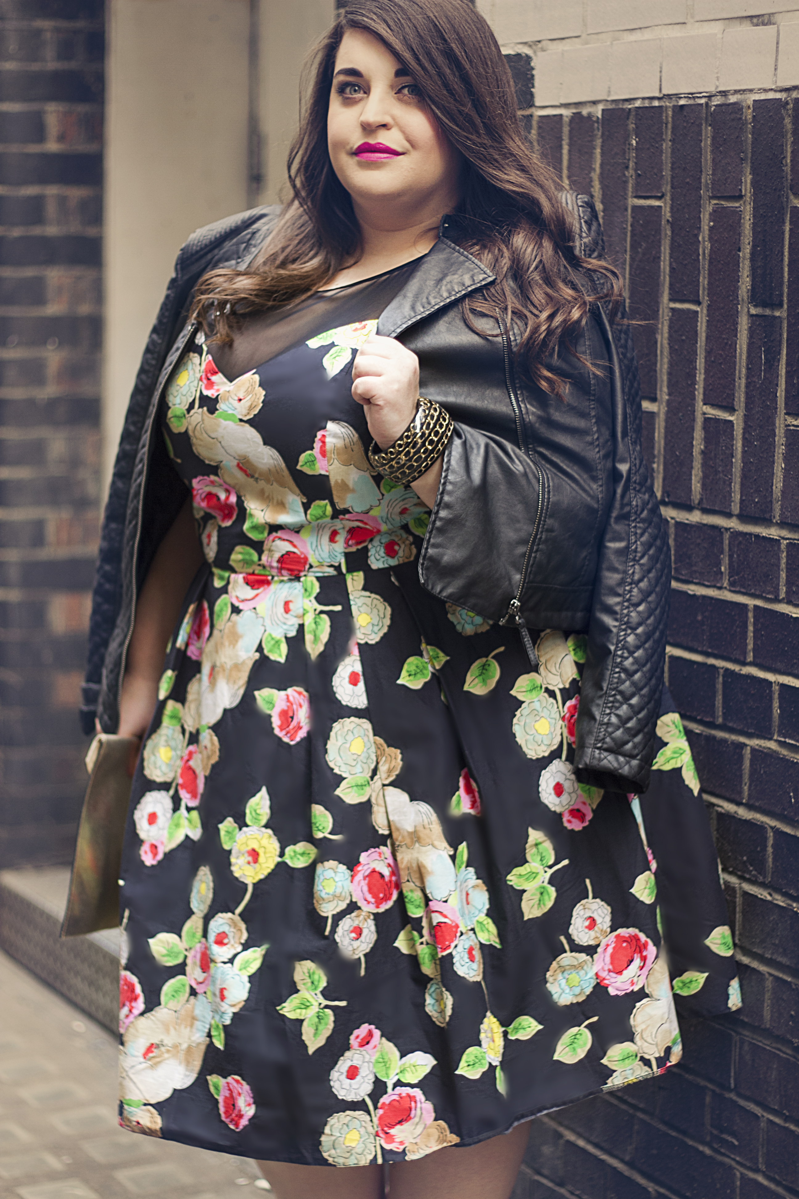 2592px x 3888px - Summer Romance 2014 â€“ Blogger Danie from Danielle Vanier in the Floral Prom  Dress â€“ New