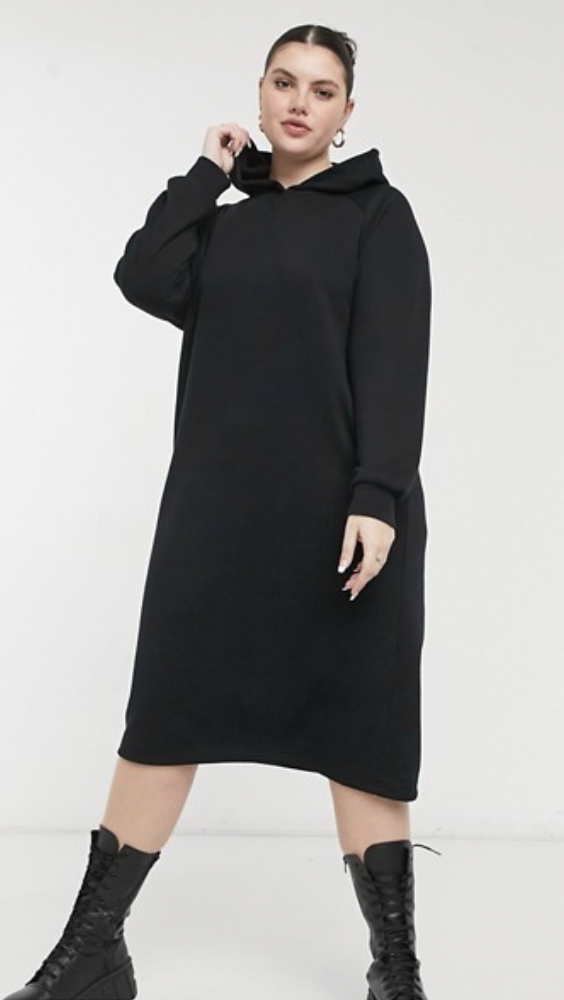 5 cosy plus size hoodie dresses great for WFH style and relaxed nights ...